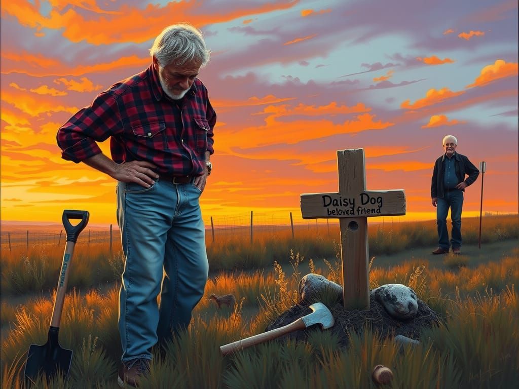 Burying a Beloved Pet…🥺😢  by @Roaring_Dame