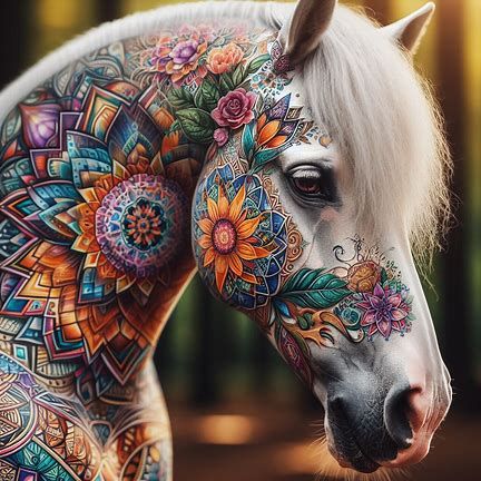 Tattooed Horse #2