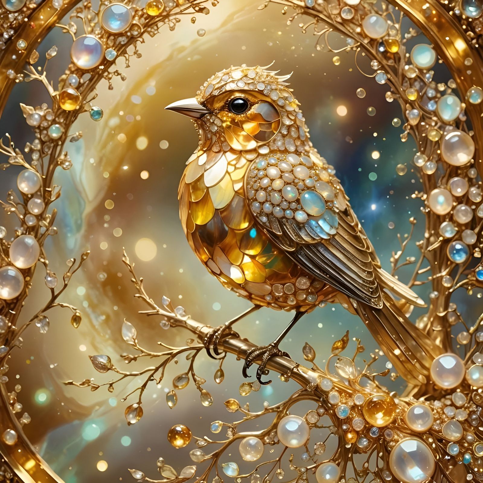 Golden Pearl  by @NAME REDACTED
