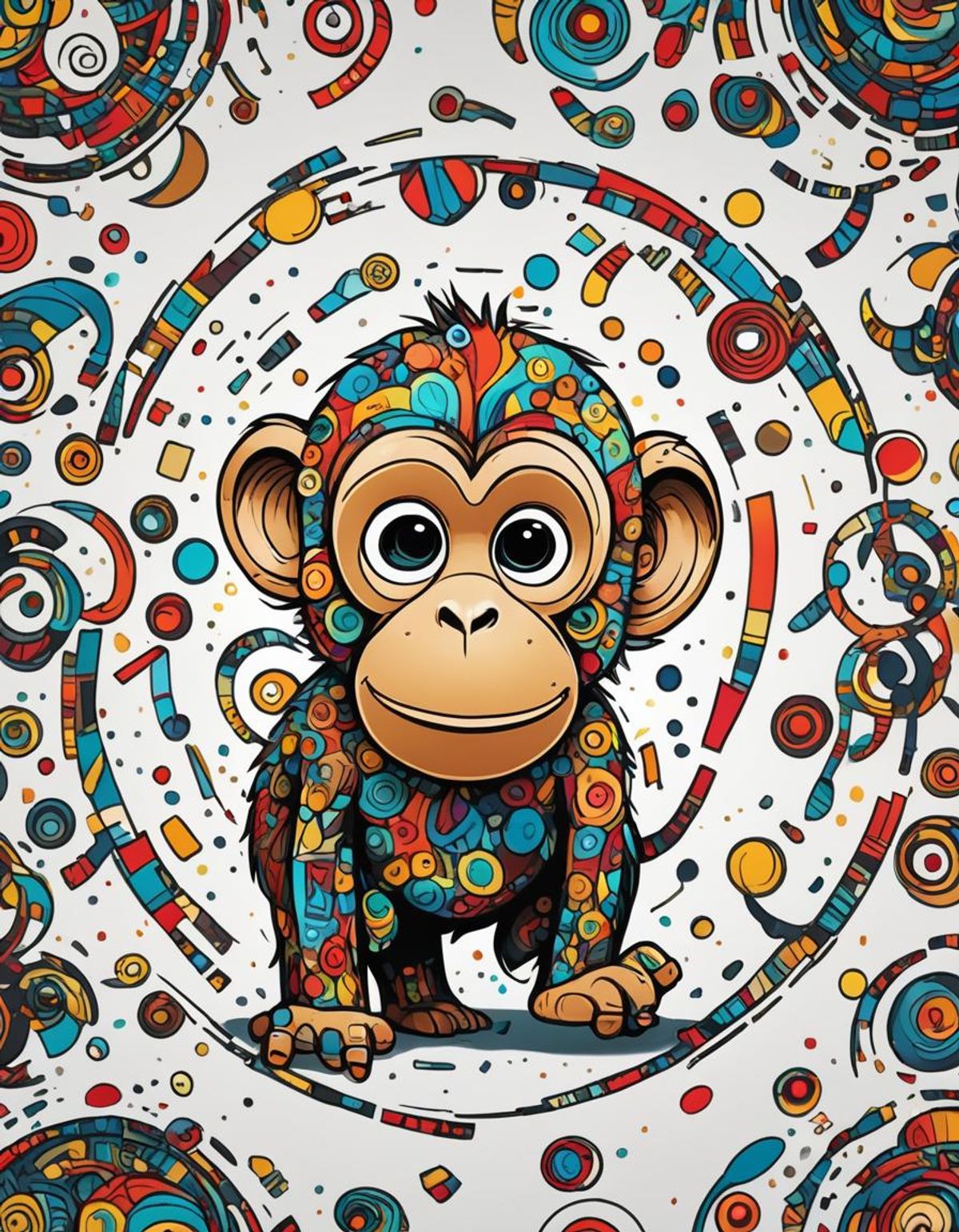 Monkey see monkey doo doo - AI Generated Artwork - NightCafe Creator