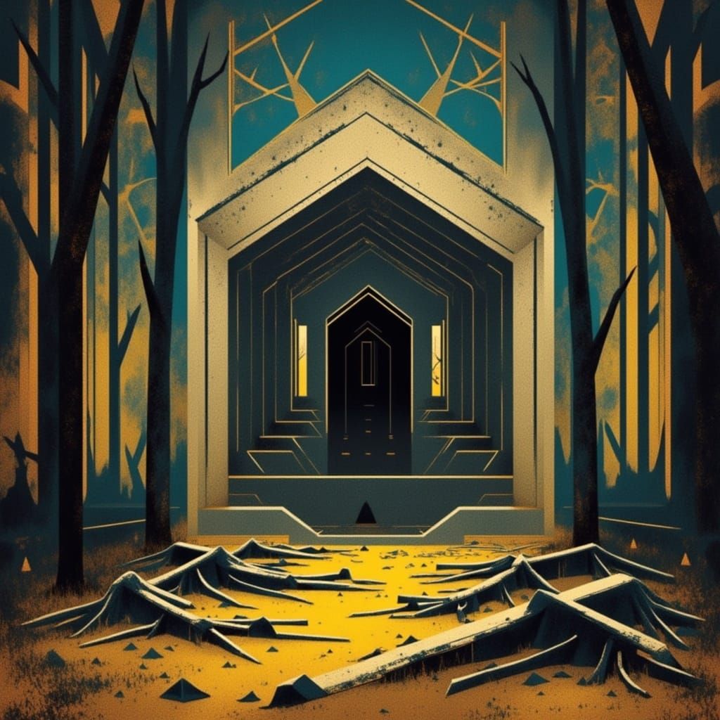 <lora:WARLOCK POP:1.0> Interdimensional cube prison