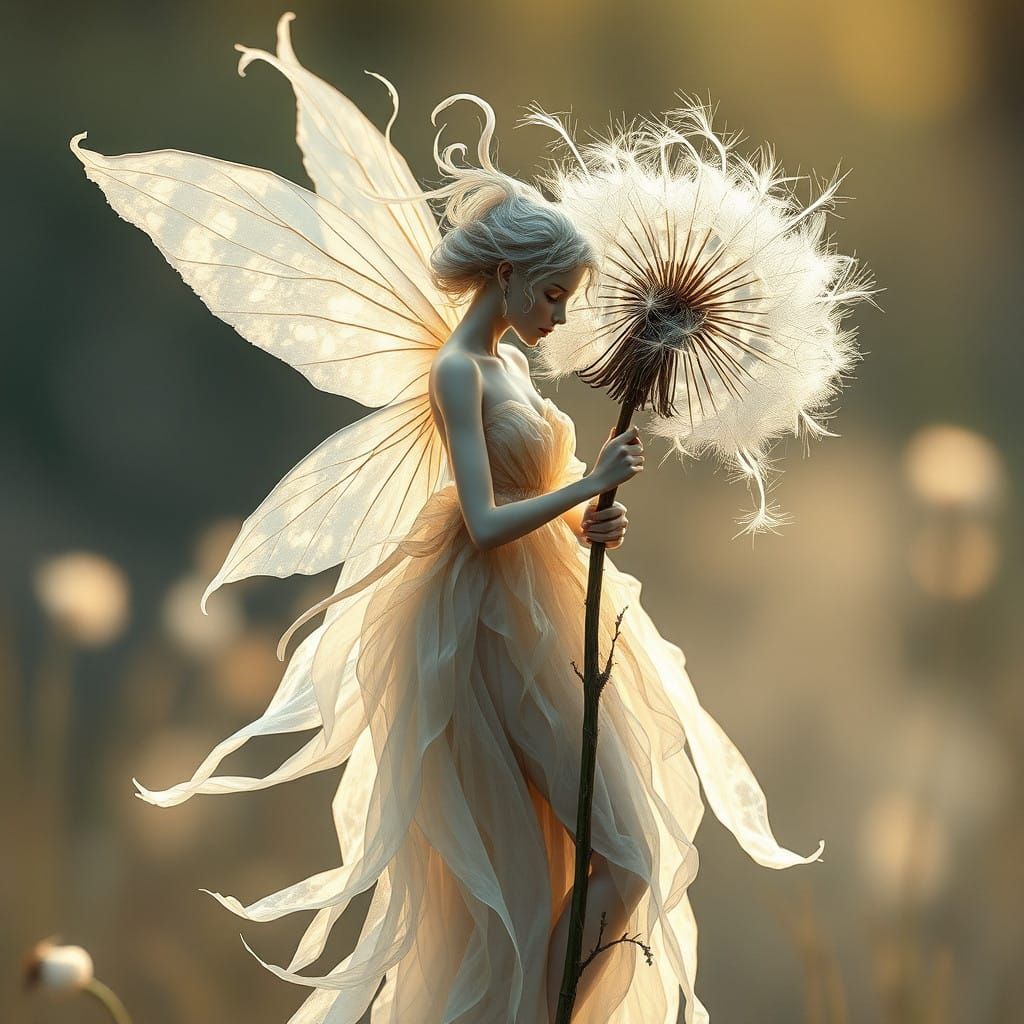 Dandelion fairy  by @Angel