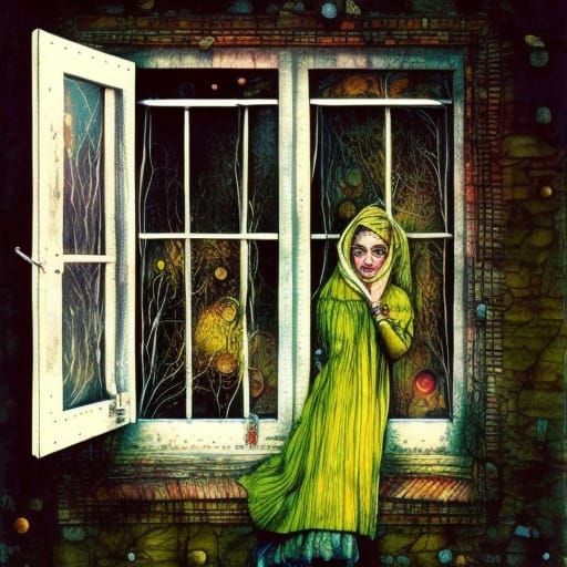 Look at the window