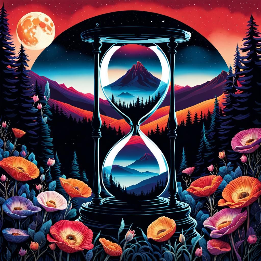 inside the hourglass