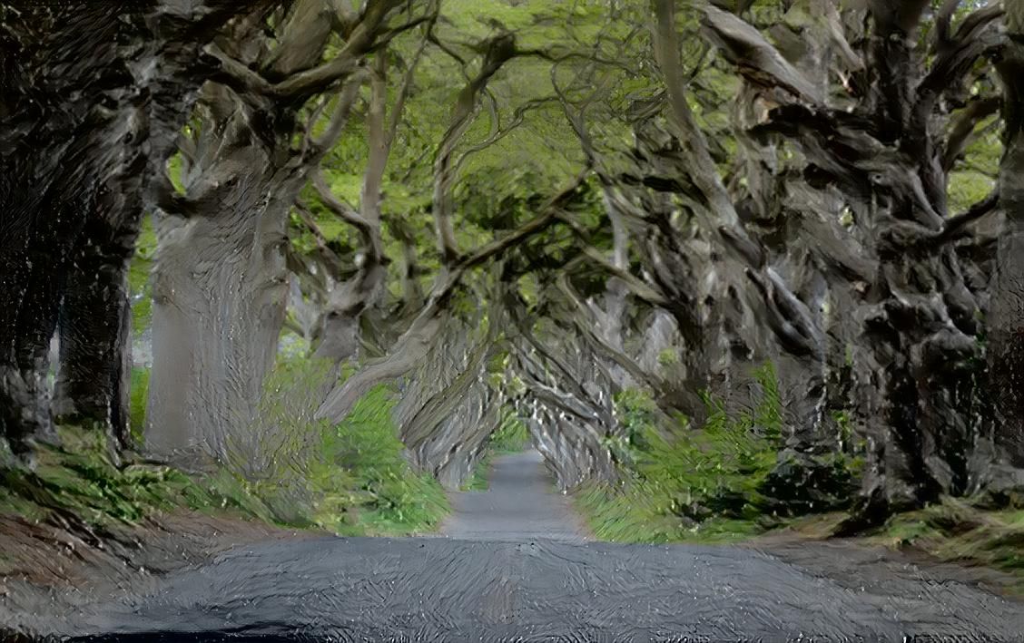The Dark Hedges 2