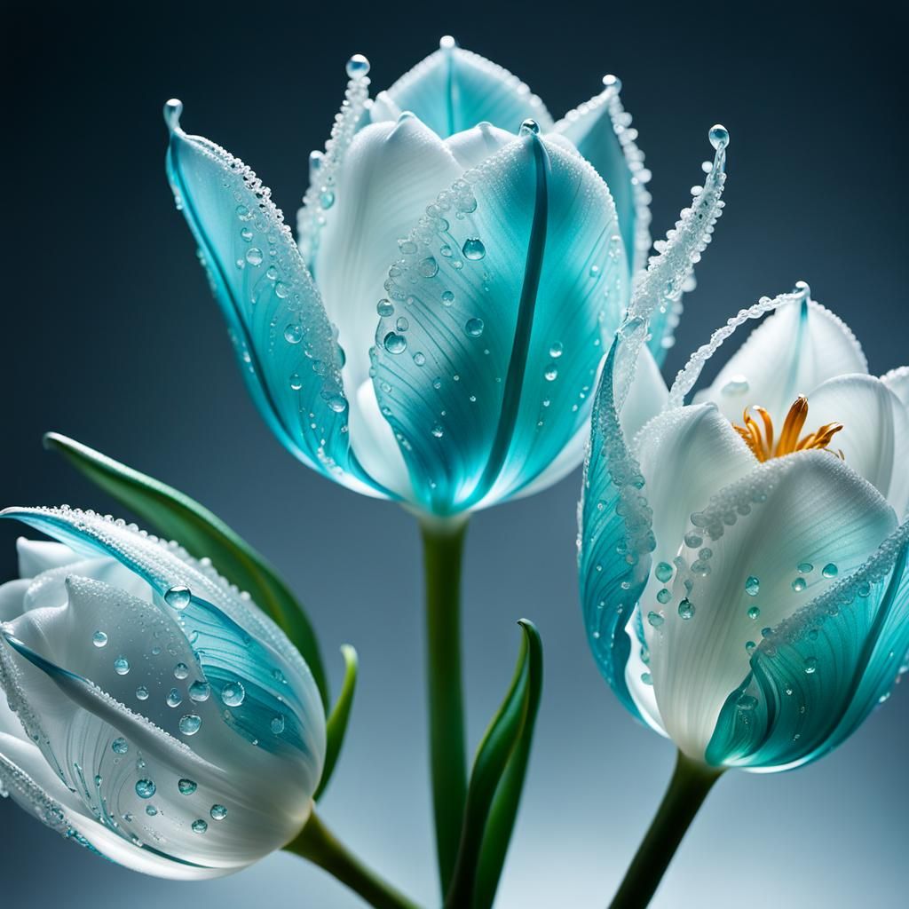 Iced tulip
