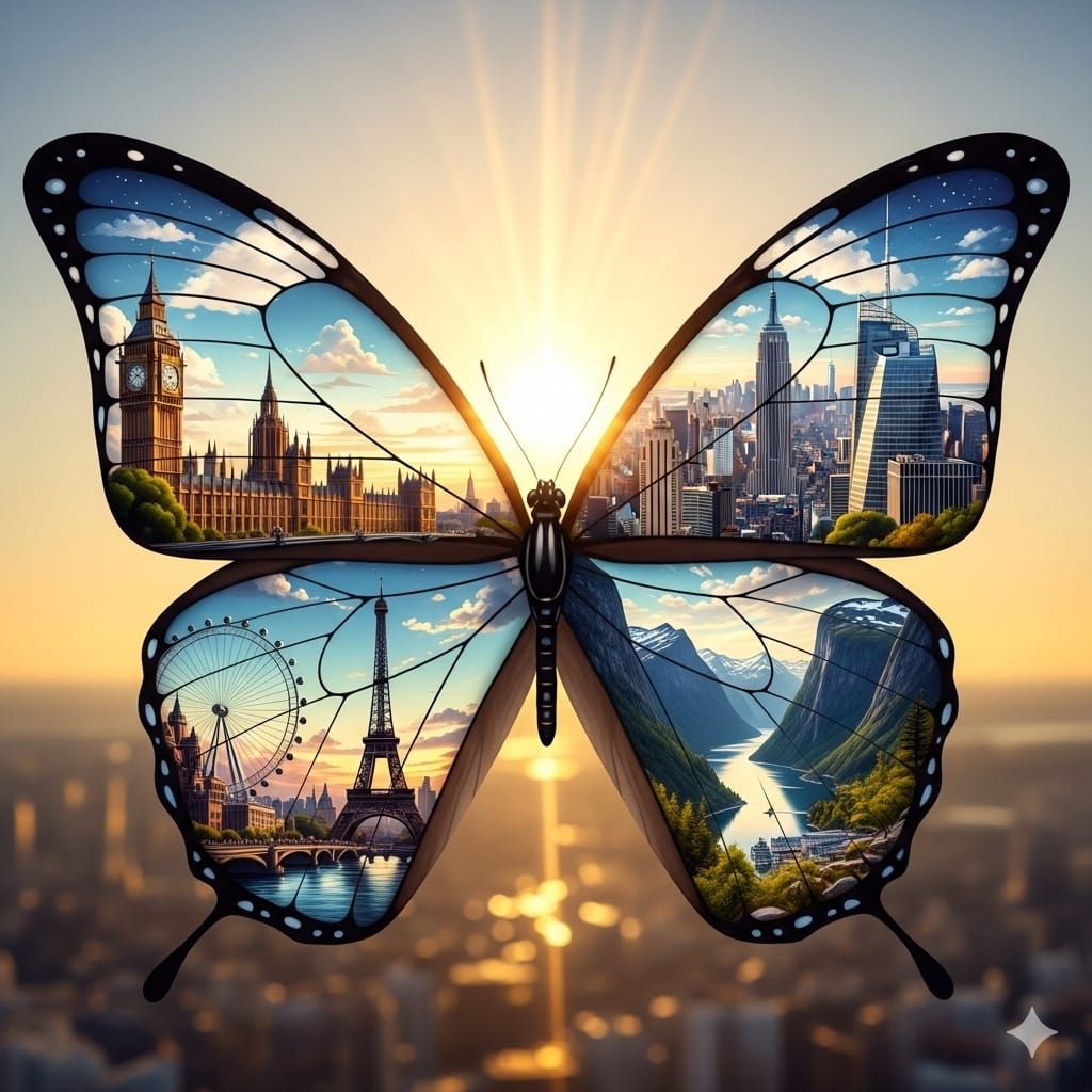 Le papillon des âges