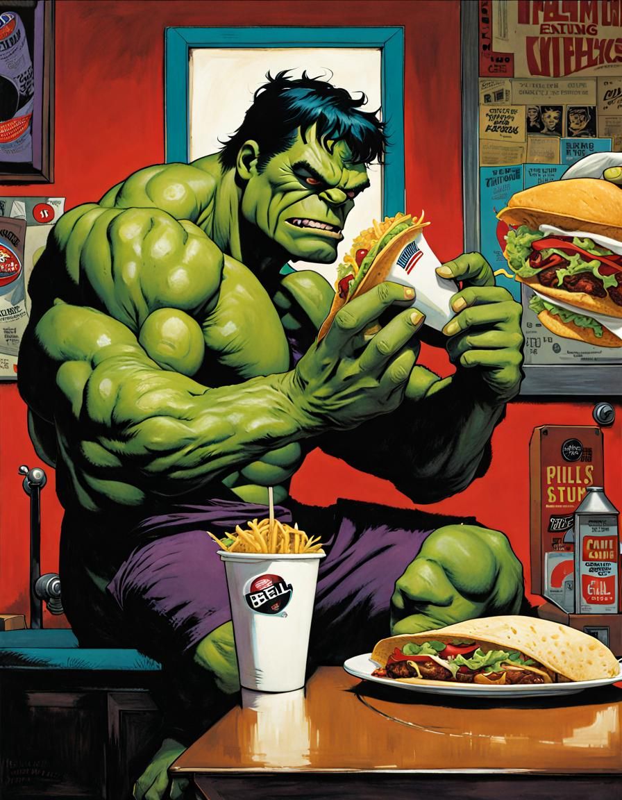 Hulk Taco!
