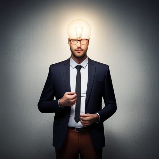 The brilliance of intelligence: Portrait of the luminous man