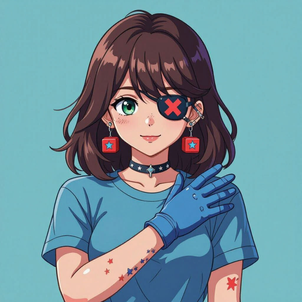 My High Schooler OC Hiriyosha. 