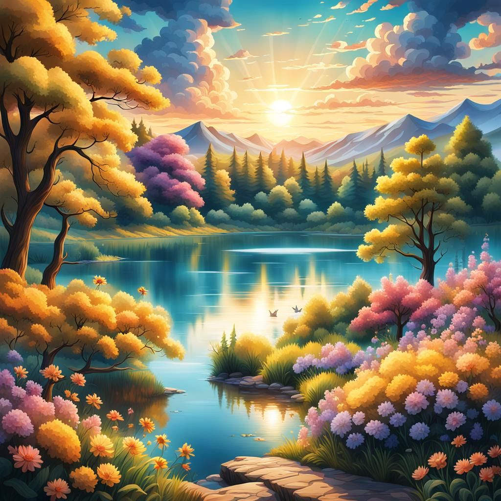 A beautiful morning