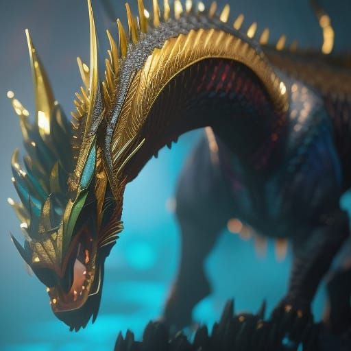 An insanely hyperdetailed stunning breathtaking painting of a fierce