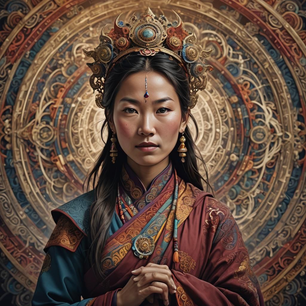"Tulku" female from Tibet.
