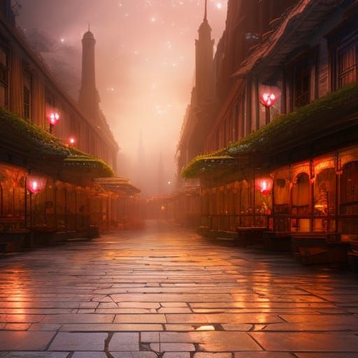 The Night before the Christmas Market  by @Lena