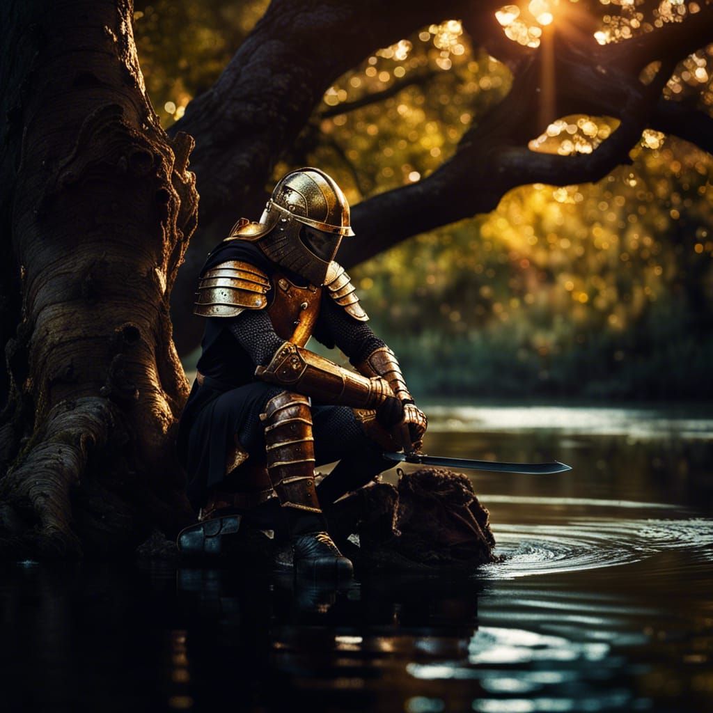 Knight Character  by @Ibterakh