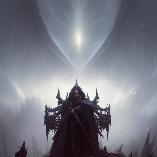 Arthas, the Lich King Warcraft - AI Generated Artwork - NightCafe Creator