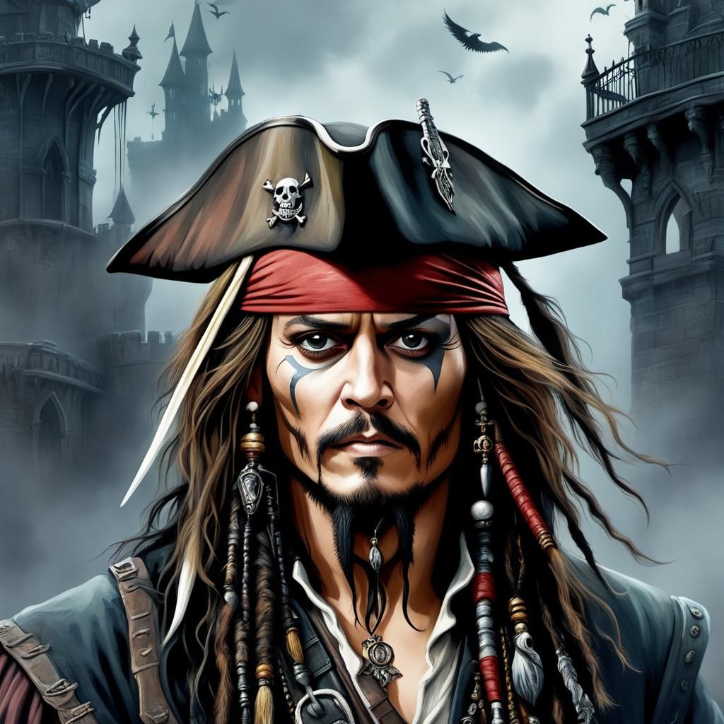 Jack Sparrow - AI Generated Artwork - NightCafe Creator