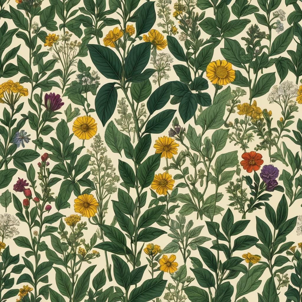 Colorful botanical illustration: true to the original,biolog...