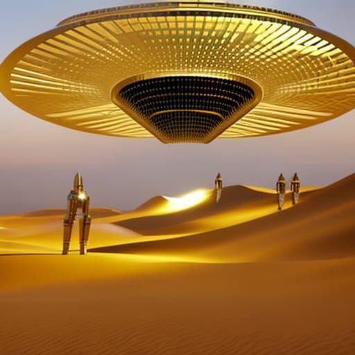 First secret recon mission landed in the Sahara desert