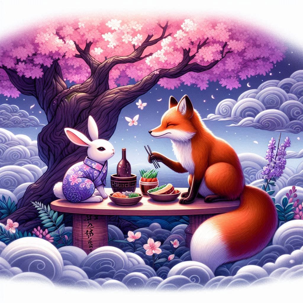 Fox and Rabbit