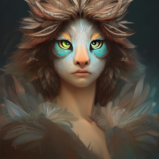 Owl Lion fairy