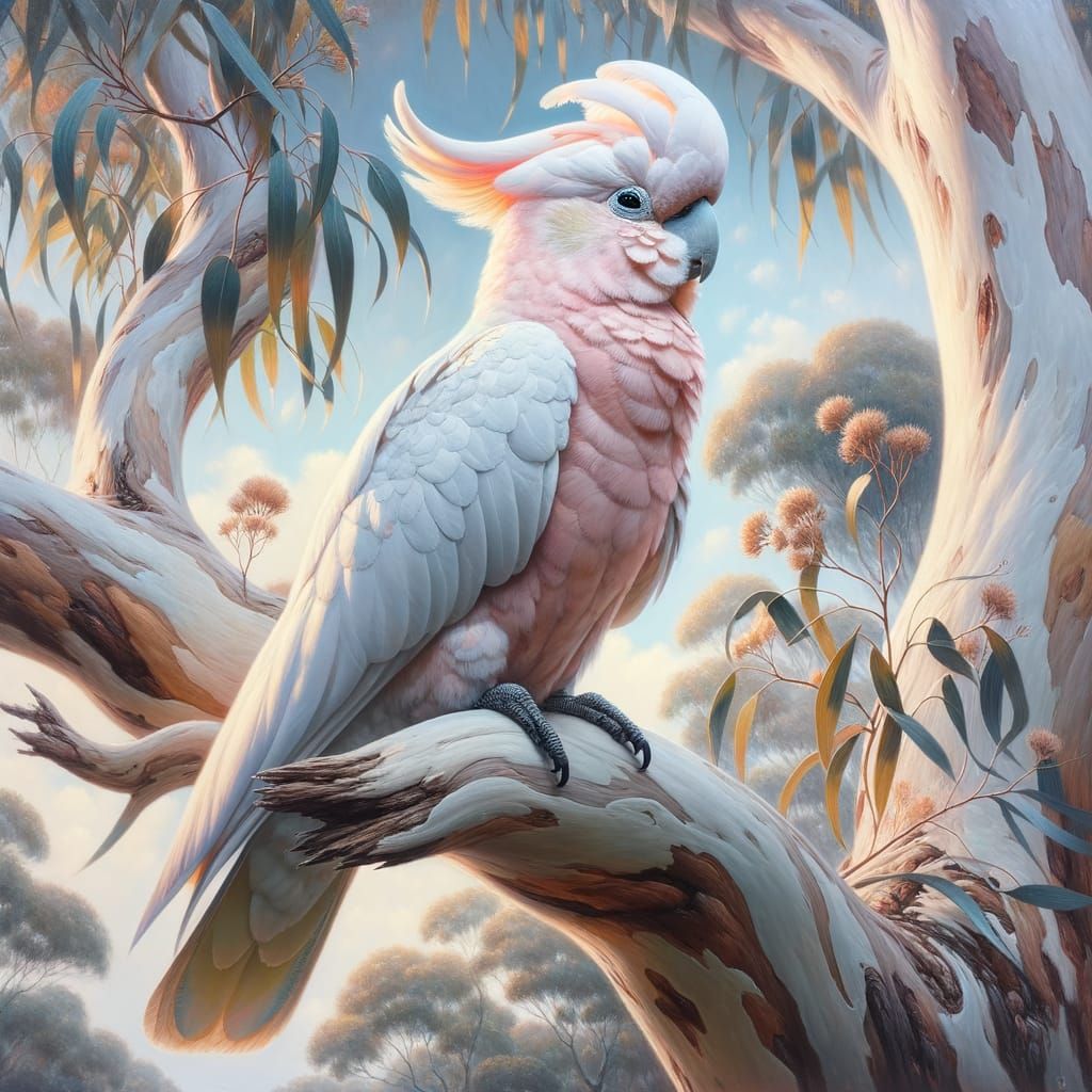 Blush crest in the Boughs  by @Nednut4362