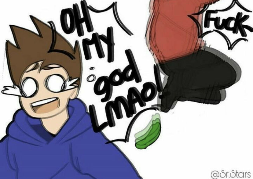 I THREW A CUCUMBER AT HIM HELP-