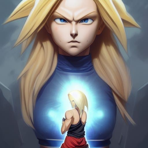 Daughter of Krillin - AI Generated Artwork - NightCafe Creator