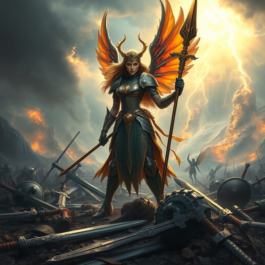 Valkyrie   by @Poemata66