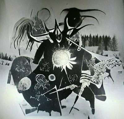 true norwegian black metal artwork