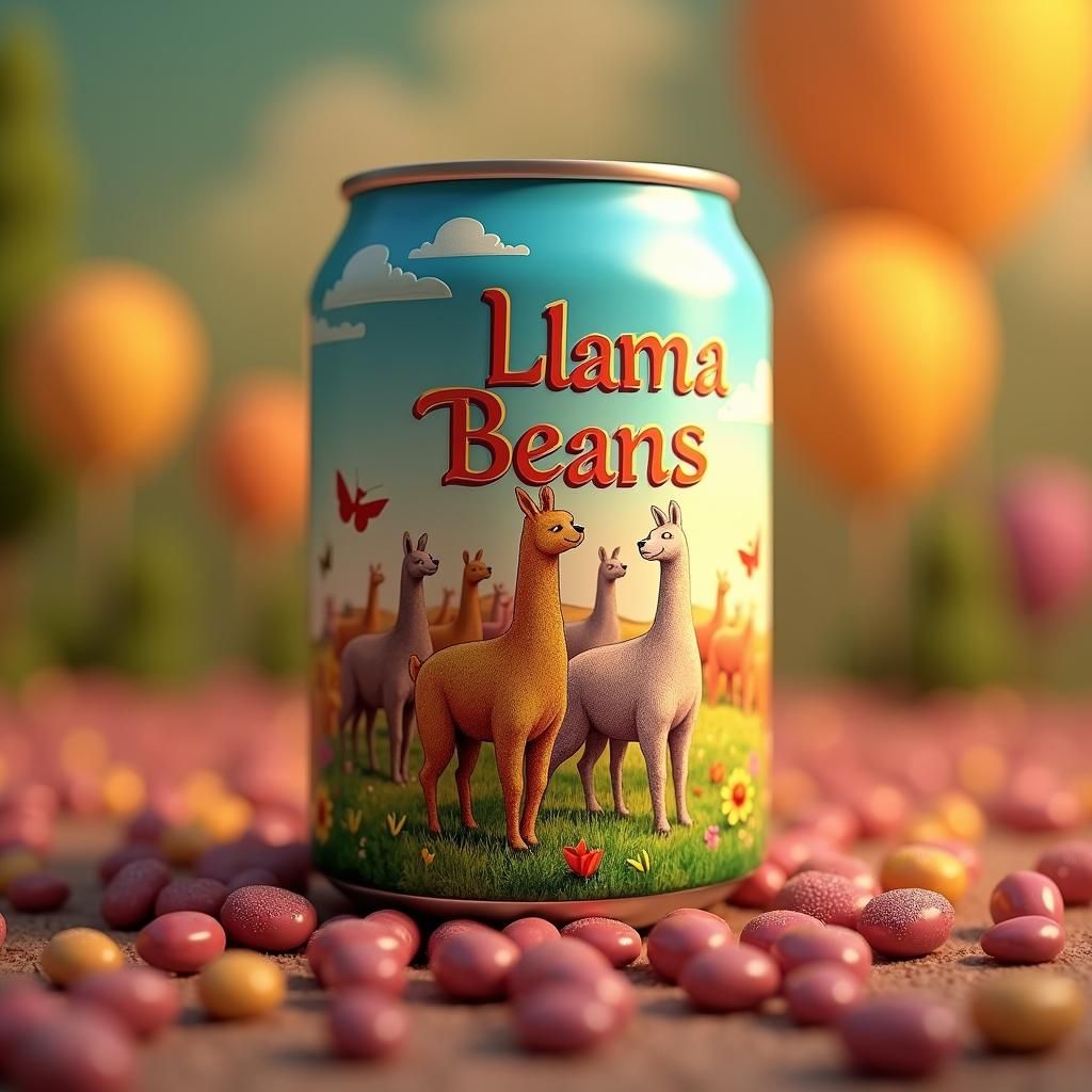 Llama beans. Yum yum.  by @Dr T