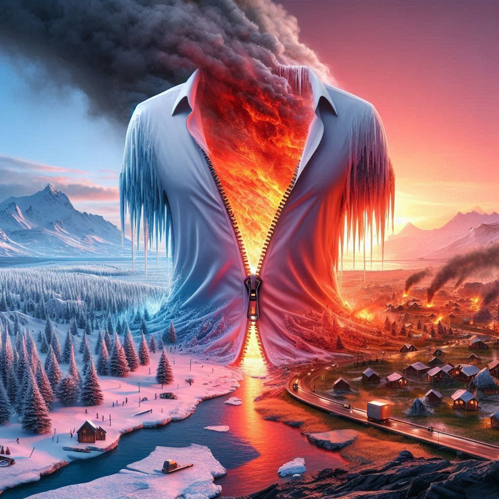 Shirt of fire and ice