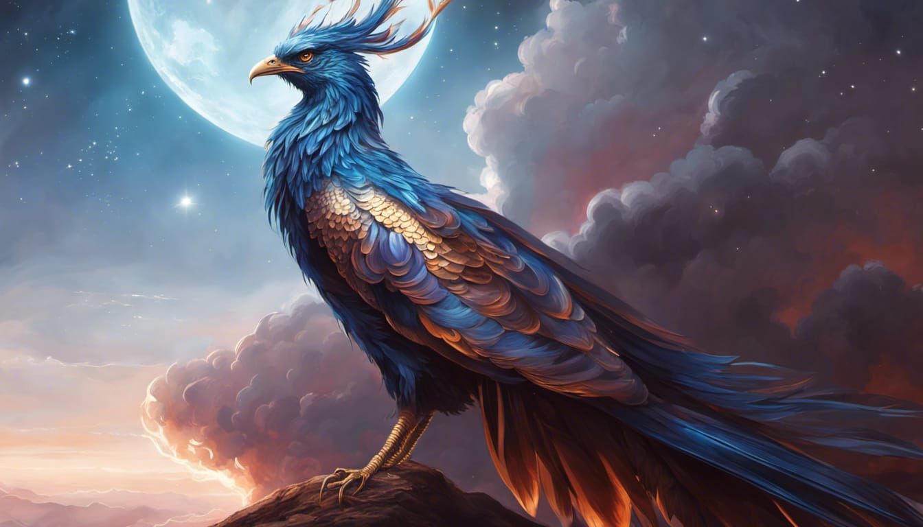 SDXL 1.0: Celestial Phoenix