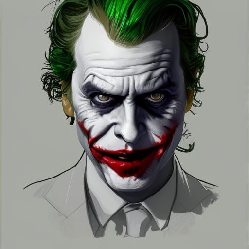 The joker - AI Generated Artwork - NightCafe Creator