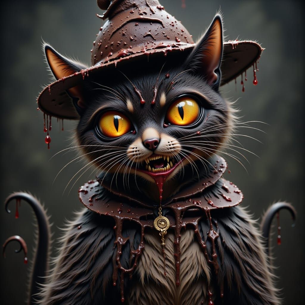 Dr sues evil cat in a hat
 <lora:Cuddly Monsters:1.0>