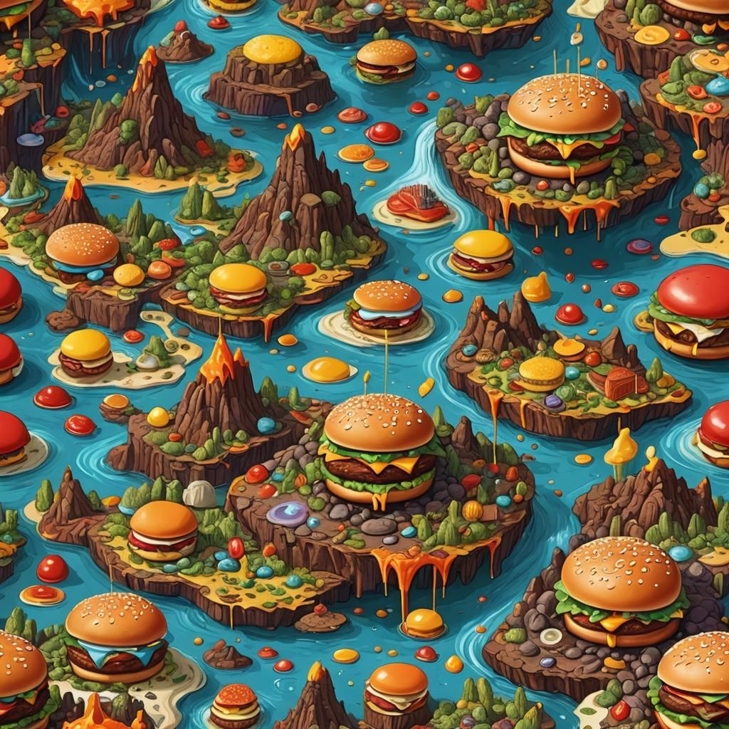 To Biteful Island Archipelago A GastroTopia Delite AI