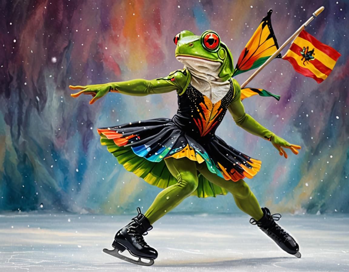 Frogure skater?  by @ToastAndJam