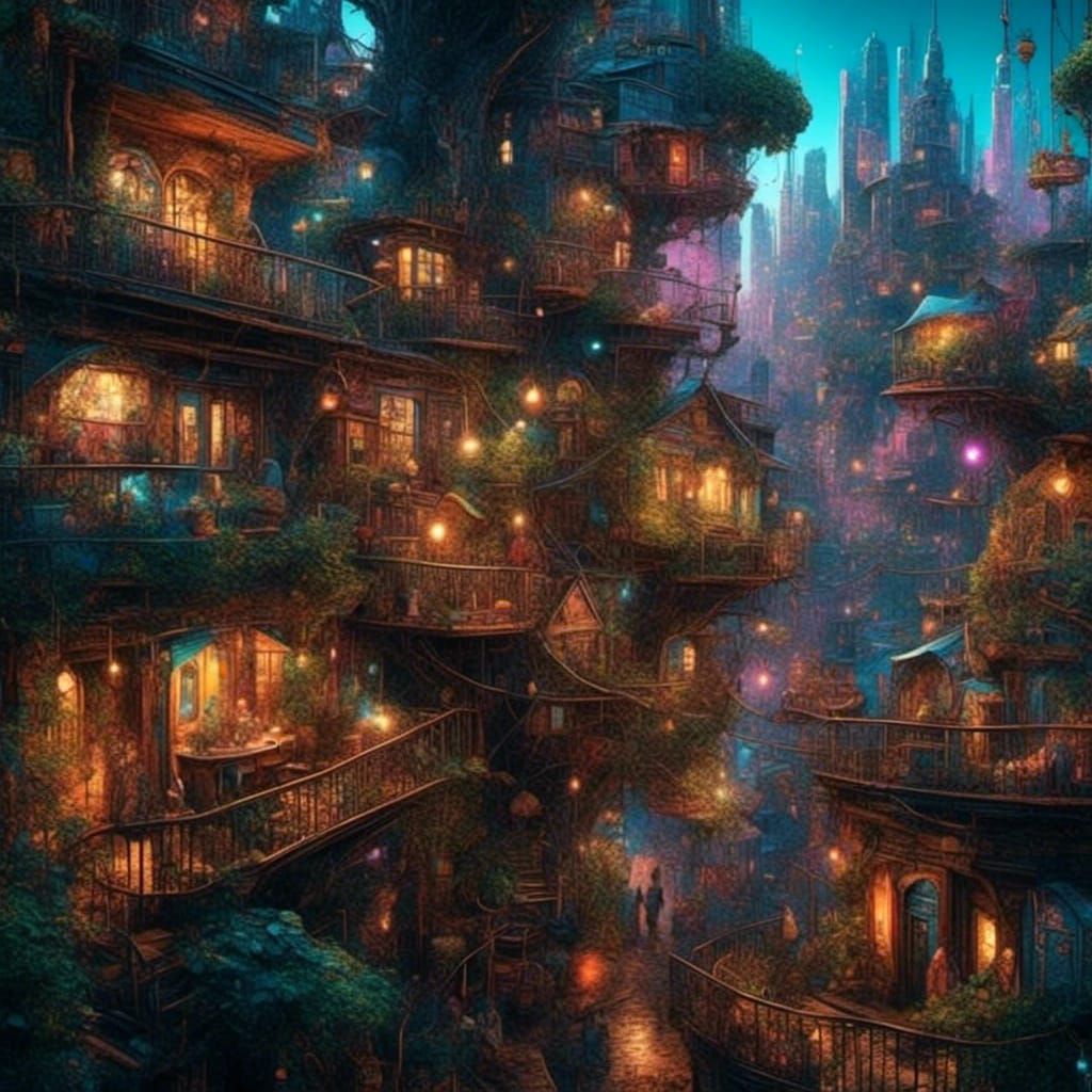 Urban Fairy Village