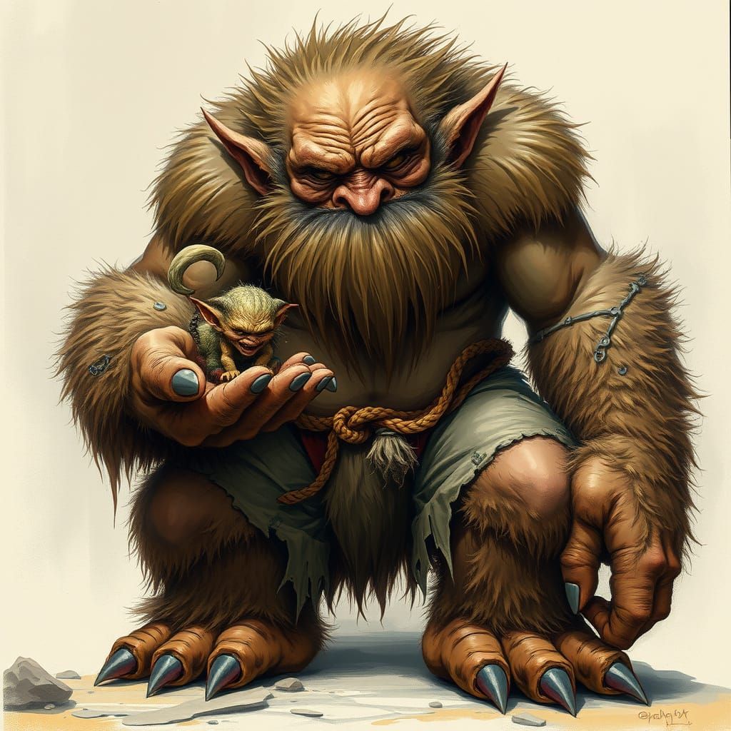 A troll  (1 like)  by @gladiator