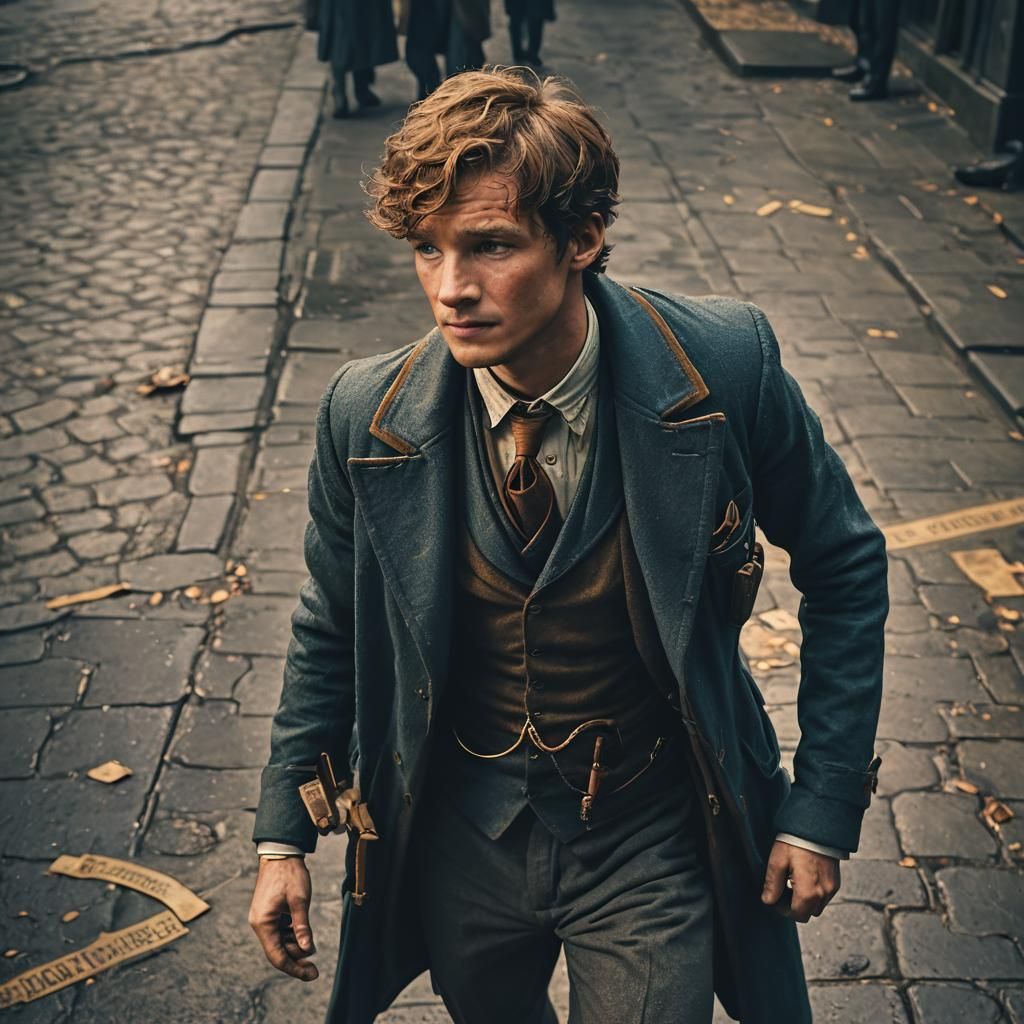 Newt Scamander - AI Generated Artwork - NightCafe Creator