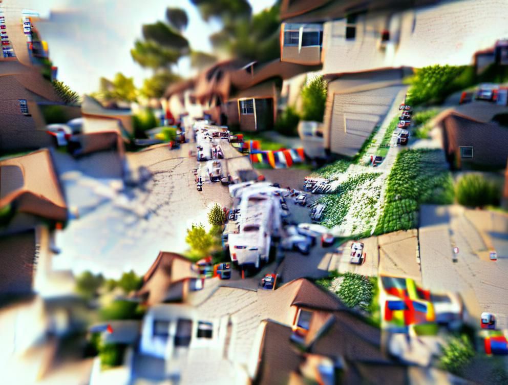suburban street