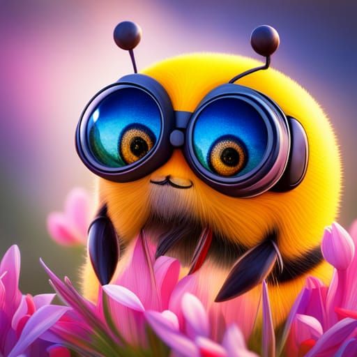 Bumblebee inspired by Mormookiee  by @QueenKittyKat