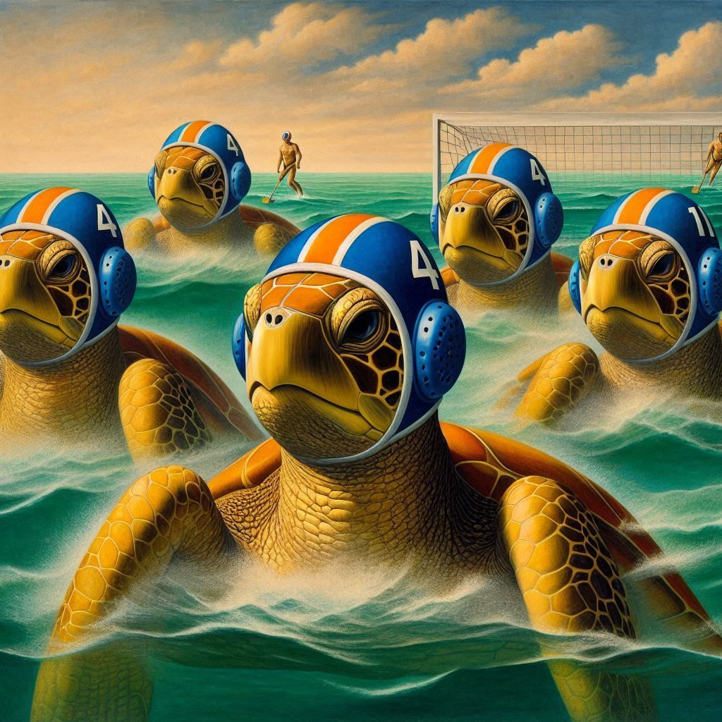 Water Polo at the animal Olympics