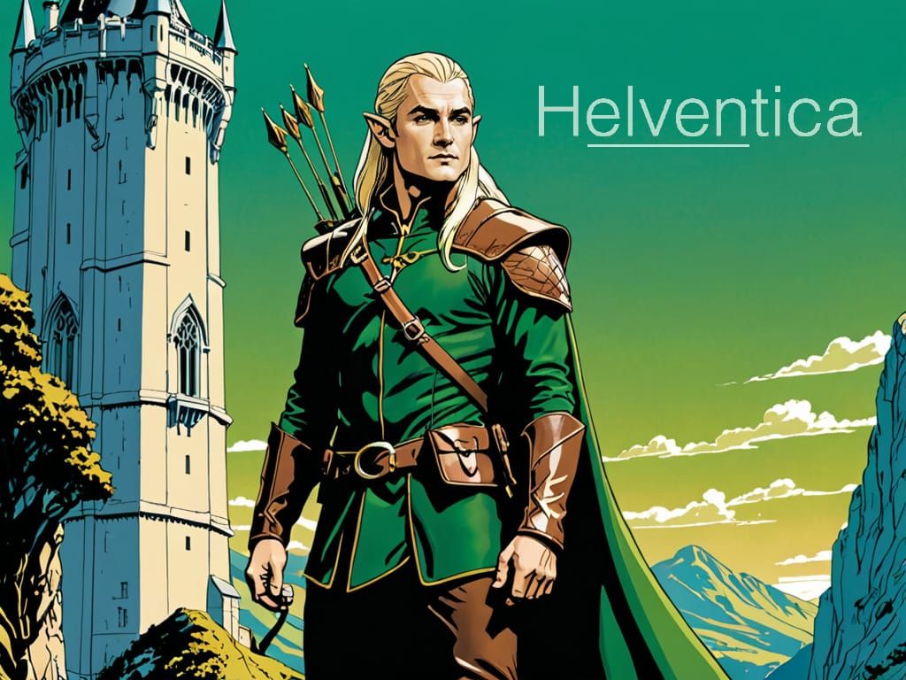Helventica - official Rivendell font