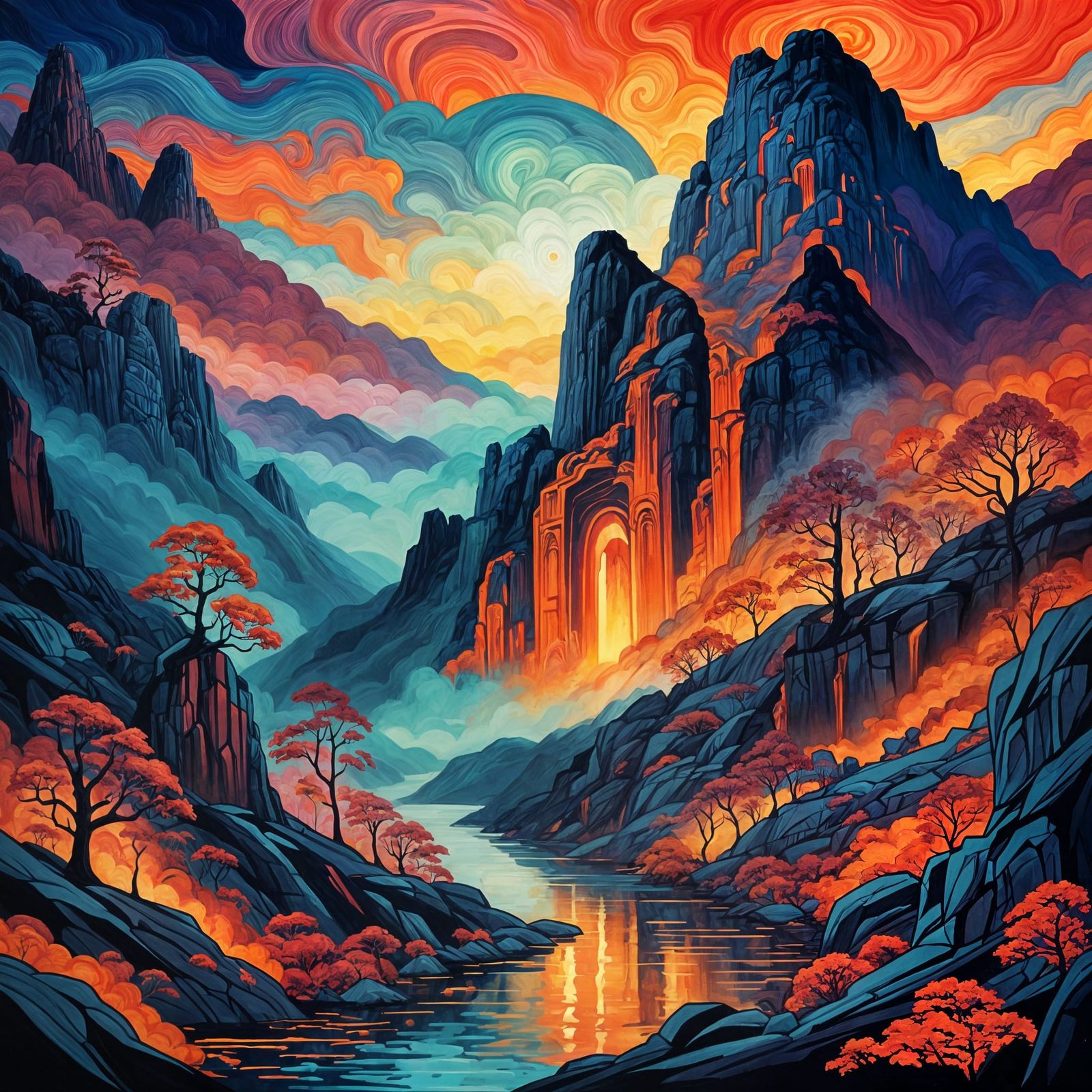 Fantasyscapes  by @Greyman