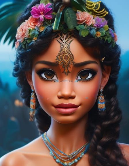 Moana - AI Generated Artwork - NightCafe Creator