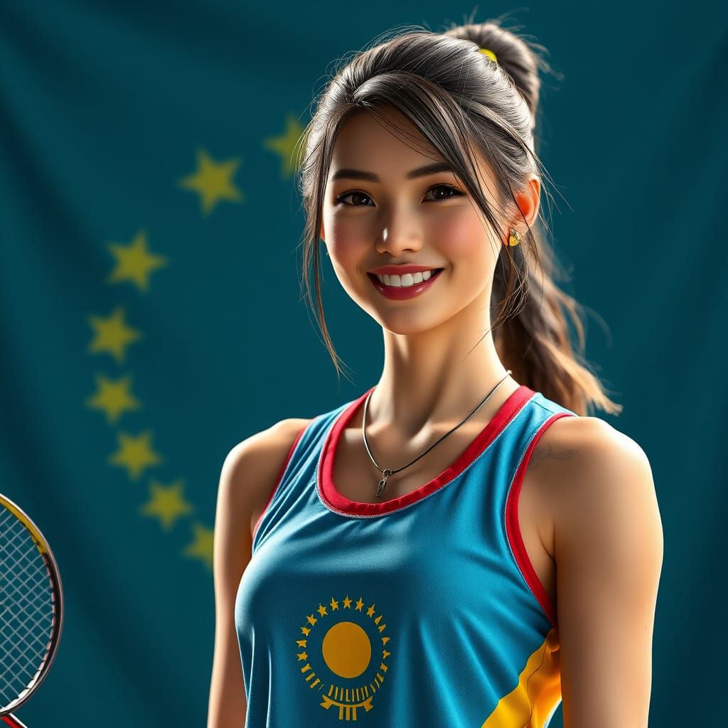 The Ladies of World Badminton - Kazakhstan