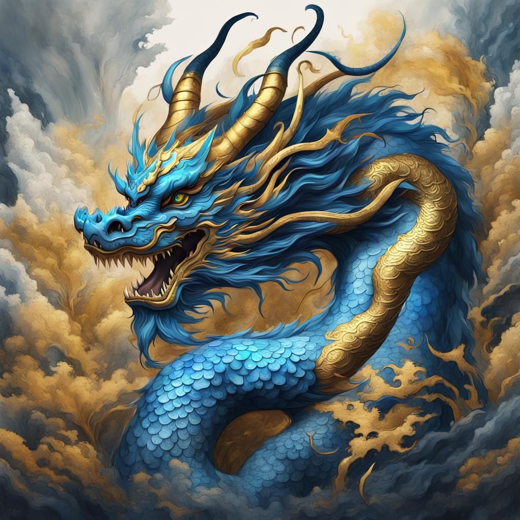 Chinese Dragon - Ai Generated Artwork - Nightcafe Creator