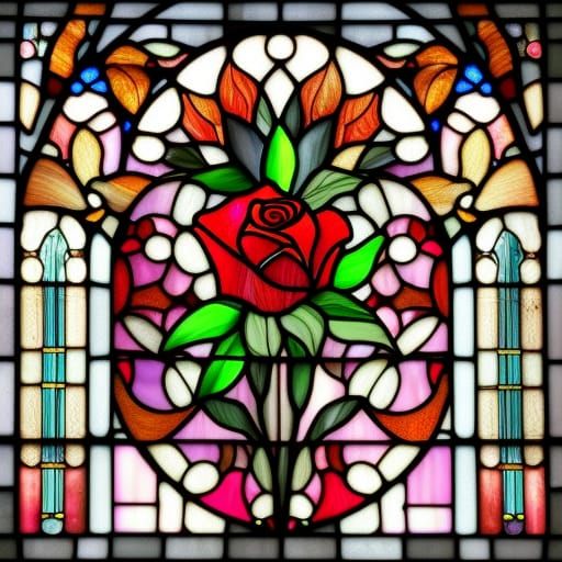 The Rose Window  by @Amandzia