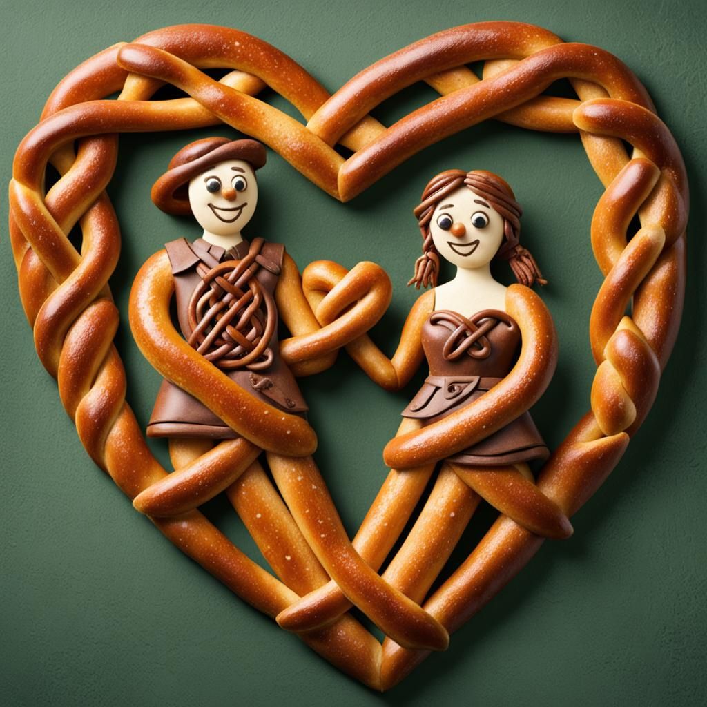 Pretzel Lovers  by @Lady of the Thorns